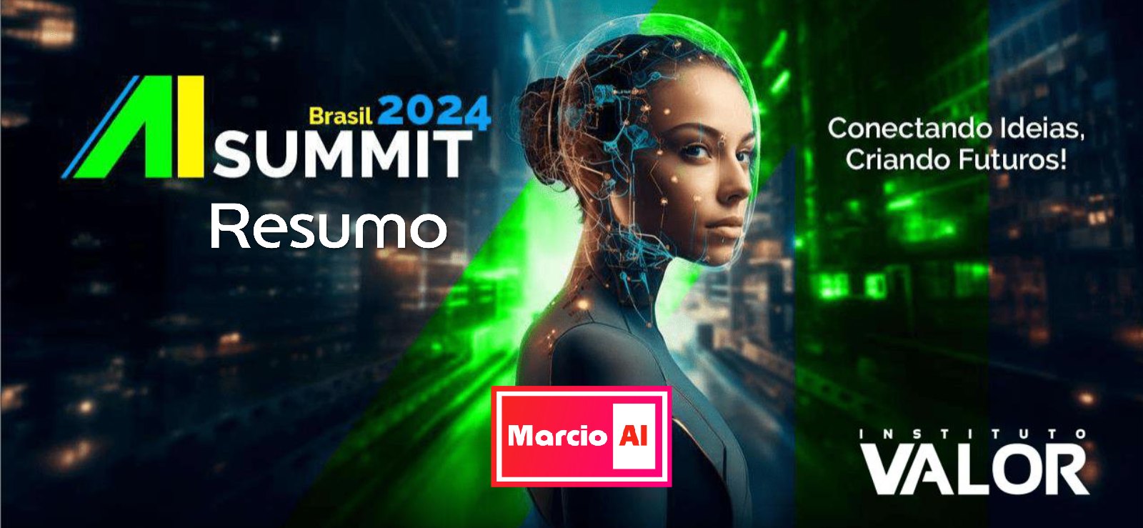 Capa do resumo do AI Summit Brasil 2024