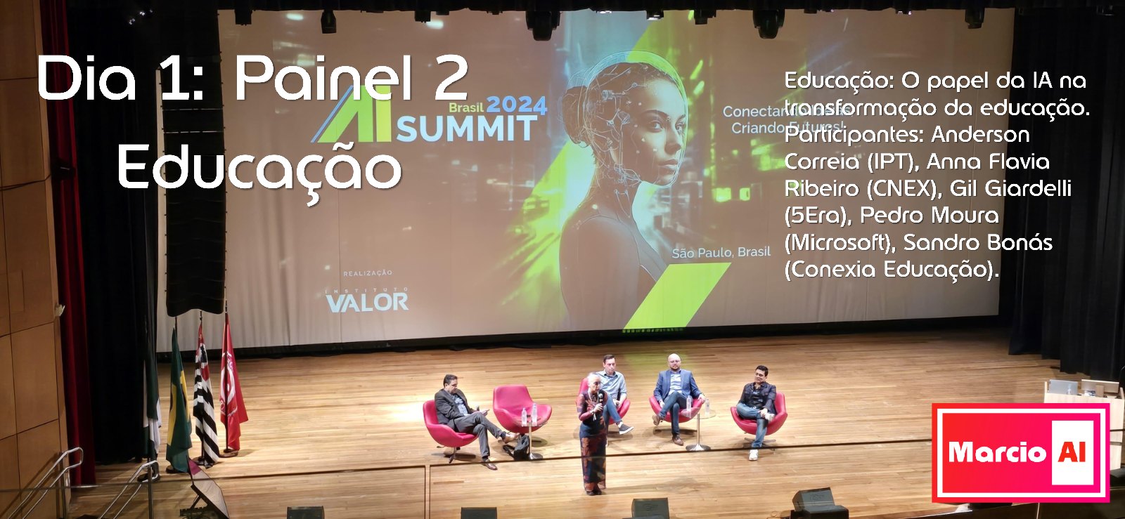 Painel sobre o papel da IA na transformacao da educacao