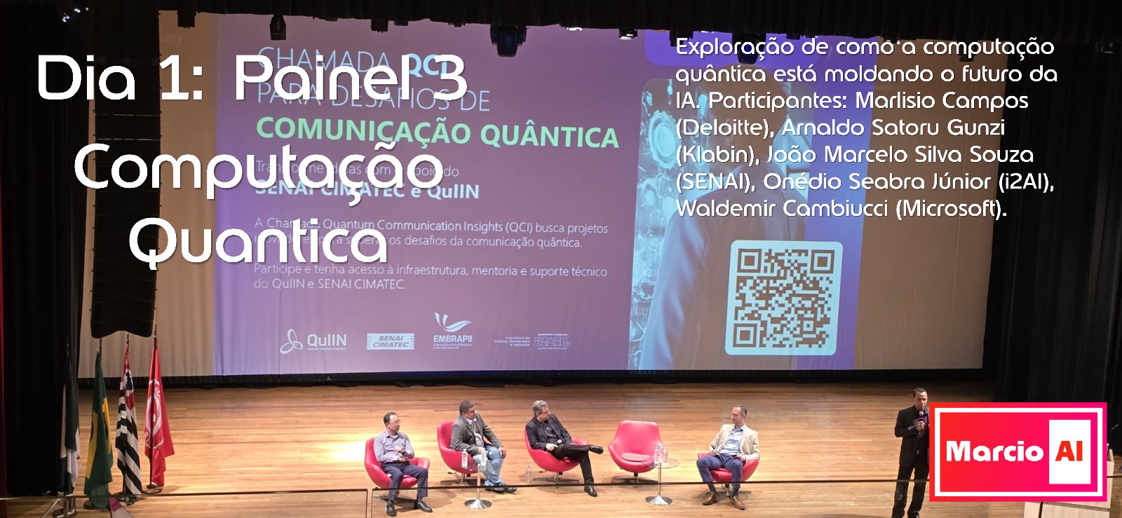 Painel sobre computacao quantica e o futuro da IA