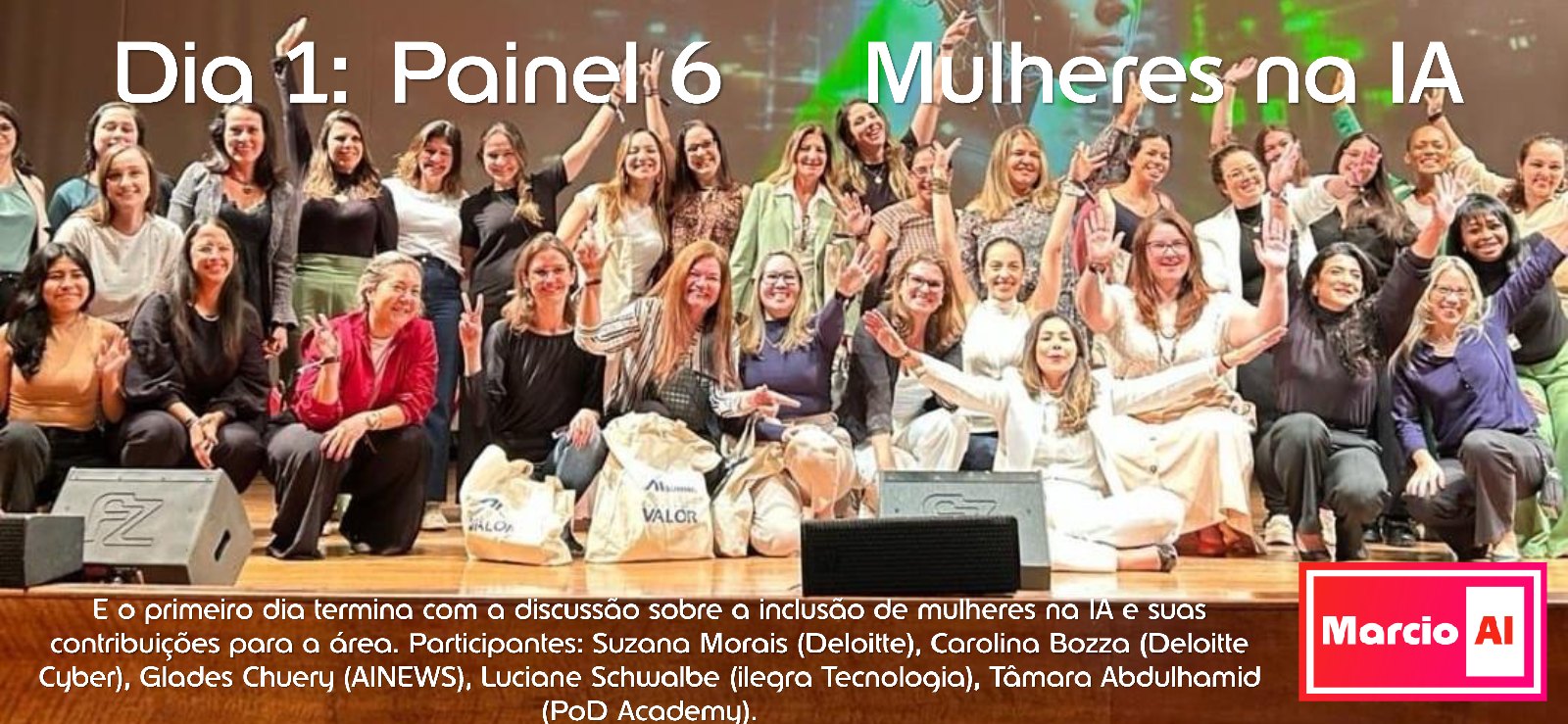 Painel sobre a inclusao de mulheres na IA