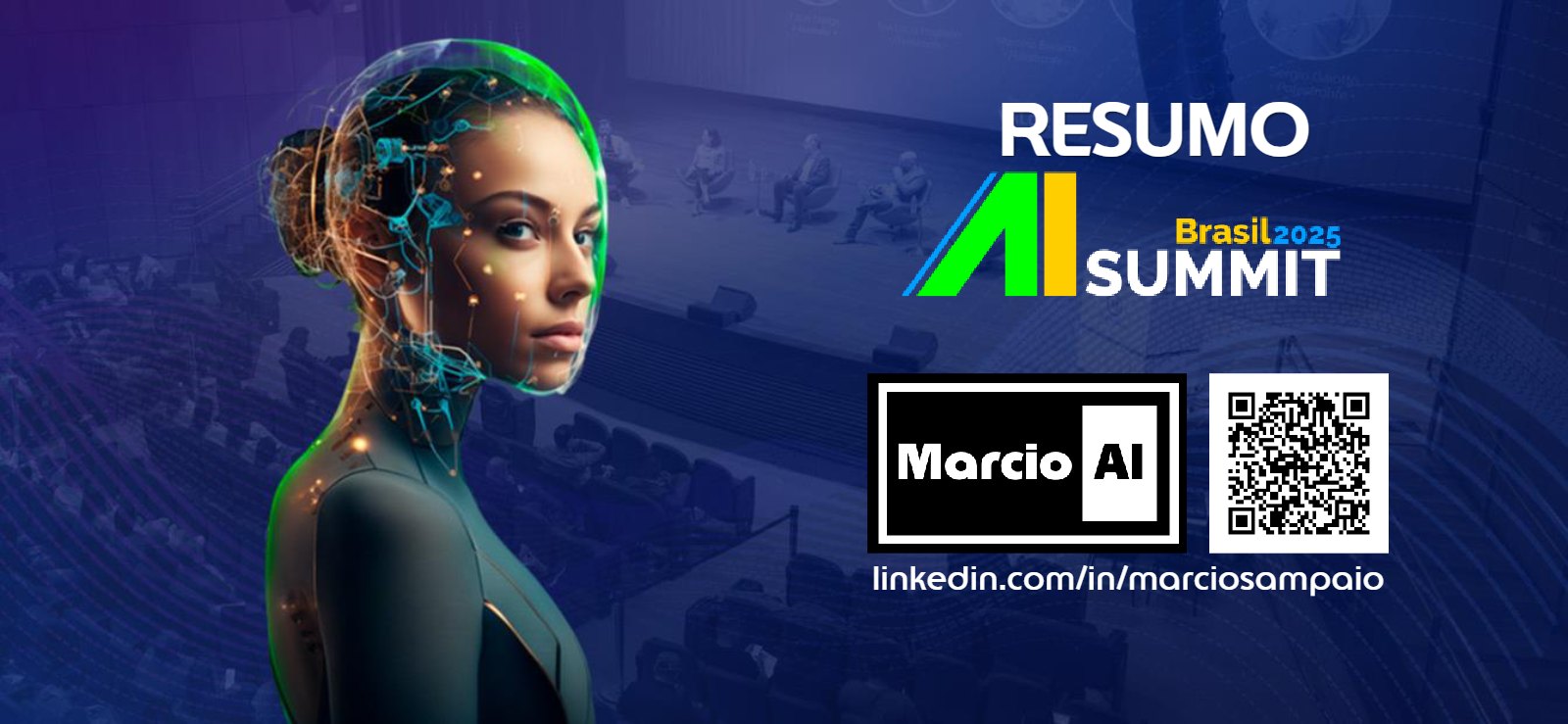 Capa do resumo do AI Summit Brasil 2025