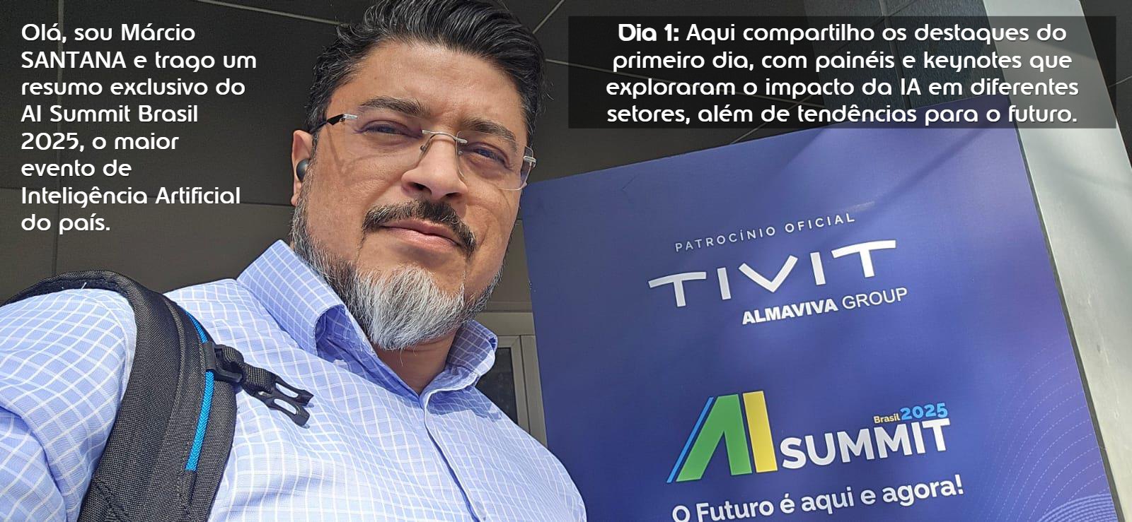Abertura do resumo do primeiro dia do AI Summit Brasil 2025
