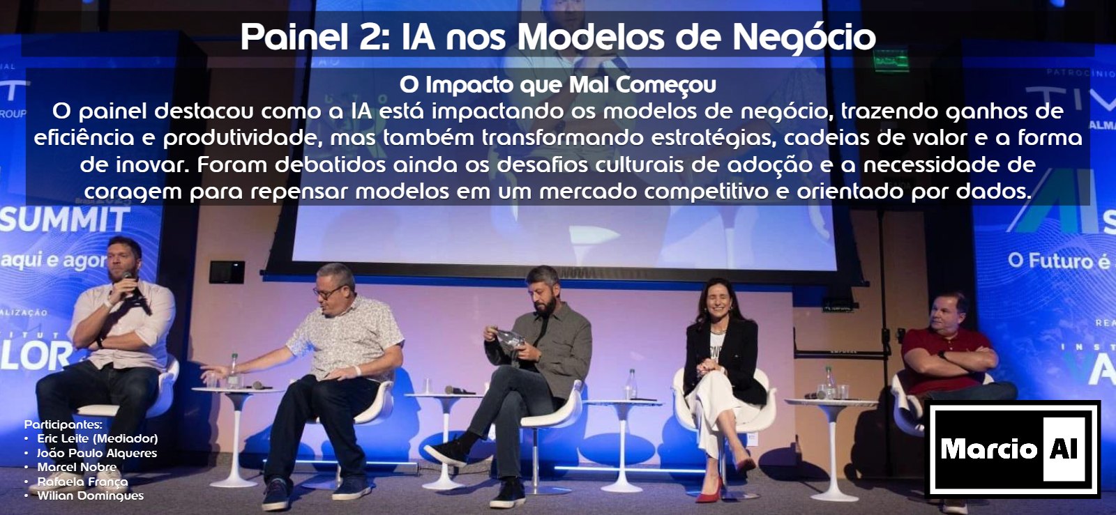 Painel IA nos modelos de negocio