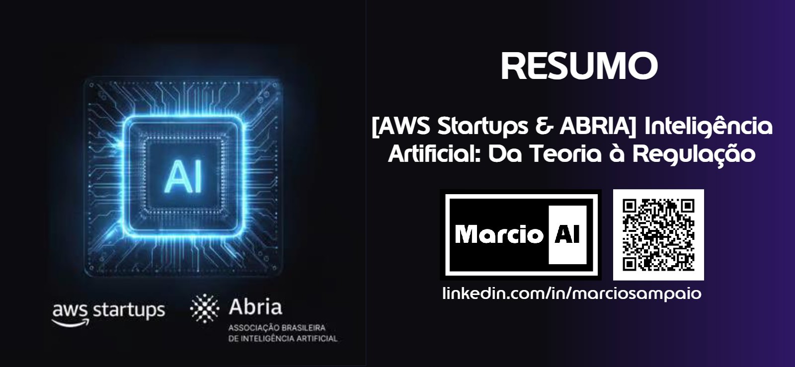 Capa do resumo do evento AWS Startups e ABRIA