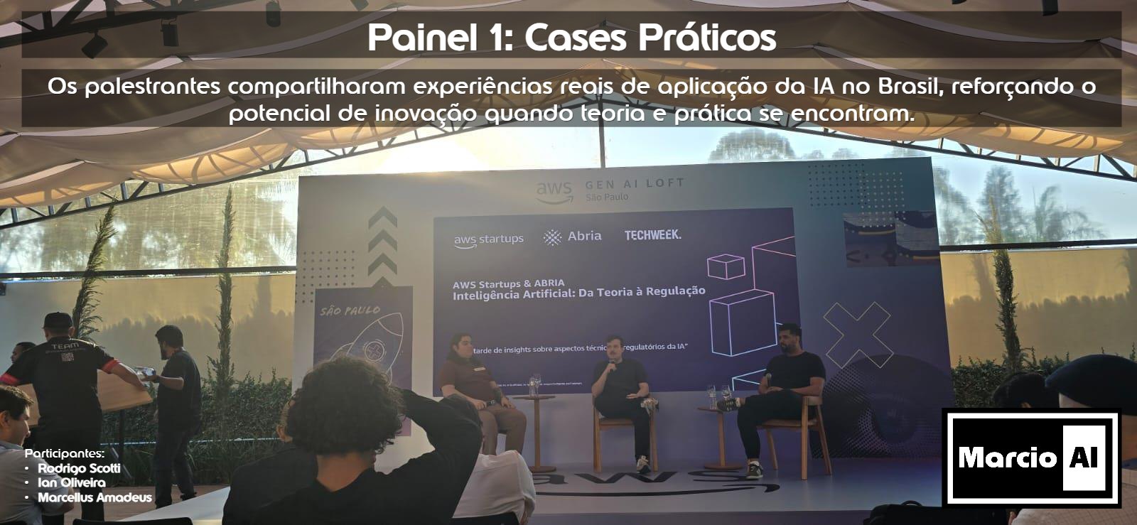 Painel de cases praticos de IA no Brasil