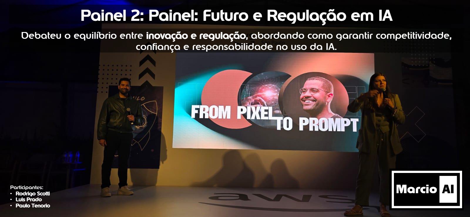Painel sobre futuro e regulacao em IA