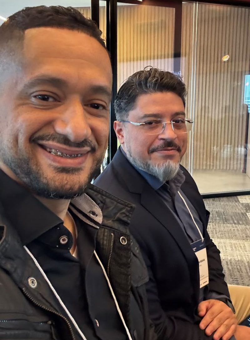 Marcio Nascimento e Marcio Sampaio N. SANTANA no I Congresso Brasileiro de IA Responsável