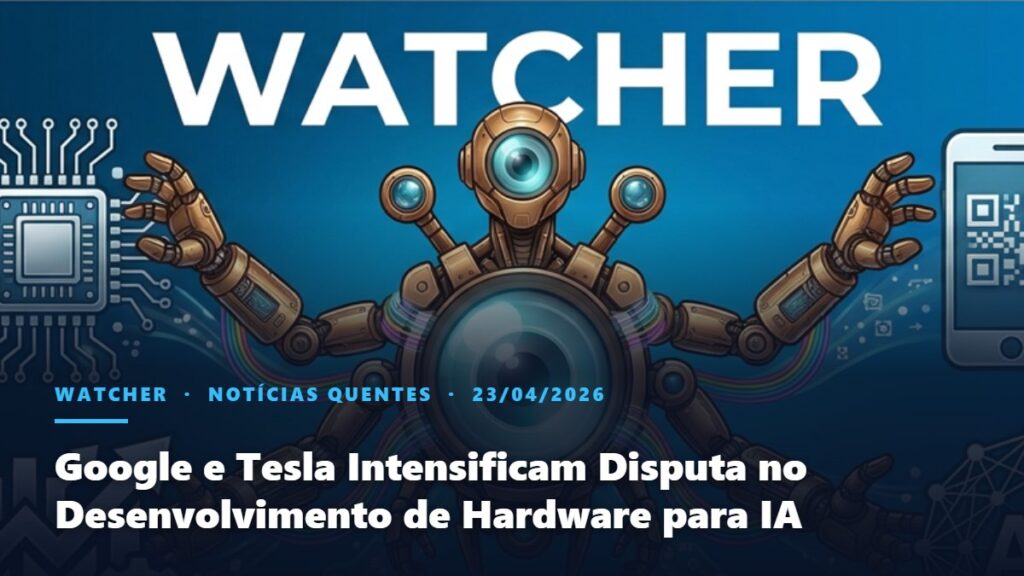 Watcher, Notícias Quentes: Google e Tesla Intensificam Disputa no Desenvolvimento de Hardware para IA