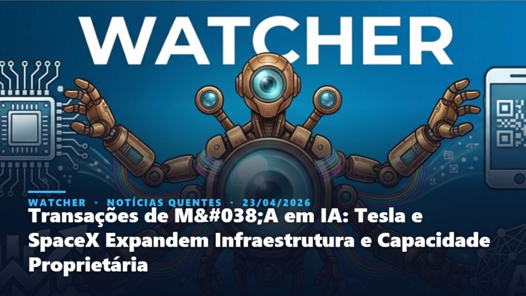 Watcher, Notícias Quentes: Transações de M&A em IA: Tesla e SpaceX Expandem Infraestrutura e Capacidade Proprietária