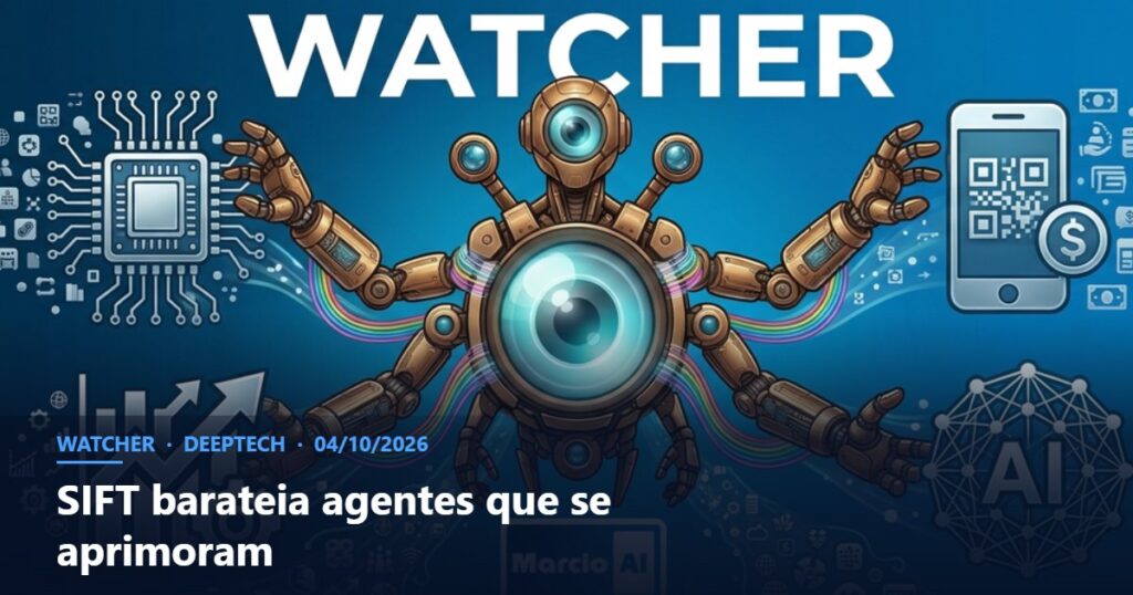 Capa do Watcher com o título SIFT barateia agentes que se aprimoram